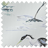 Cranes, River Blue - Roller Blind